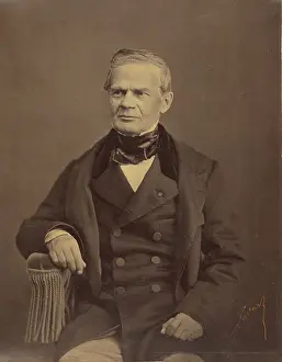Historian Prints: Alfred-Auguste Cuvillier-Fleury, 1861-1869. Creator: Nadar