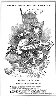 Pegasus Prints: Alfred Austin (1835-1913), British poet, 1883. Artist: Edward Linley Sambourne