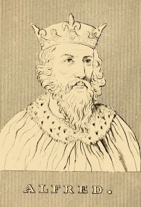 Aelfred Gallery: Alfred, (c847-899), 1830. Creator: Unknown