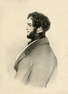 Alfred Grimaud Prints: Alfred D Orsay, 1833. Creator: Richard James Lane