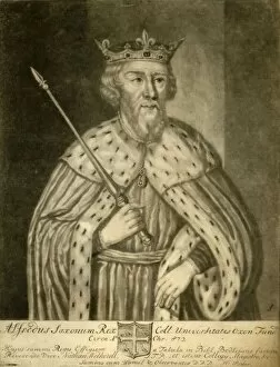 Aelfred Gallery: Alfred the Great, 1712. Creator: Unknown