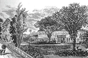 Alfred House, Colombo, The Town Residence of Lady de Soysa, 1891. Creator: LK van Dort