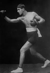 Hitting Prints: Alfred Lutze, between c1910 and c1915. Creator: Bain News Service