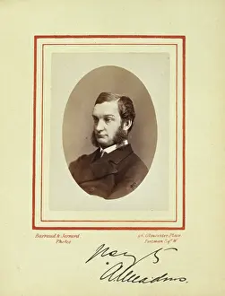 Obstetrician Prints: Alfred Meadows, 1875. Creator: Barraud & Jerrard