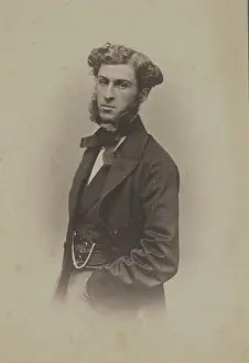 Mutton Chops Prints: Alfred Meyrargues, 1855-1859. Creator: Nadar