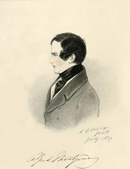 Alfred Grimaud Prints: Alfred Montgomery, 1839. Creator: Richard James Lane