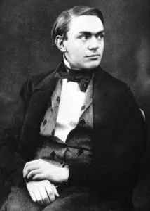 Portraitb W Prints: Alfred Nobel (1833?1896), aged 20 Artist: Anonymous