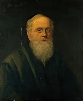 Theory Of Evolution Prints: Alfred Russel Wallace, c1880s. Creator: Unknown