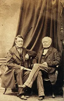 Double Portrait Prints: Alfred Swaine Taylor and William Thomas Brande. Creator: Unknown