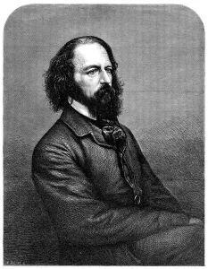 Tennyson Alfred Lord Prints: Alfred Tennyson, the Poet Laureate, 1864. Creator: Mason Jackson