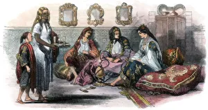 Exotic Prints: Algerian women, 1857