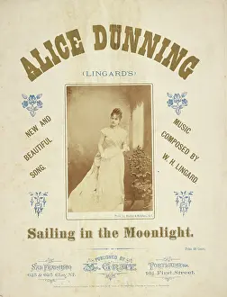Named Prints: Alice Dunning, 1874. Creator: Bradley & Rulofson