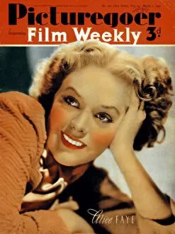 Images Dated 18th January 2008: Alice Faye (1915-1998), American actress, 1941