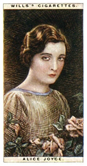 Images Dated 9th August 2007: Alice Joyce (1890-1955), American actress, 1928.Artist: WD & HO Wills
