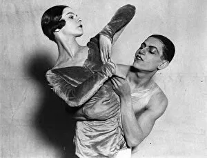 Alice Gallery: Alice Nikitina and Serge Lifar, Russian ballet dancers, 1924