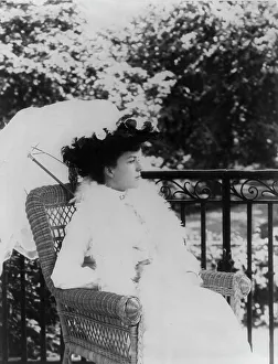 Alice Longworth Prints: Alice Roosevelt Longworth, between c1890 and c1910. Creator: Frances Benjamin Johnston