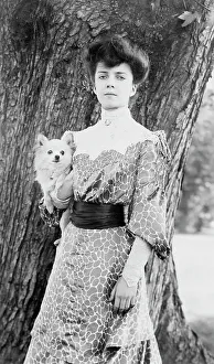 Alice Longworth Prints: Alice Roosevelt Longworth, three-quarter length portrait
