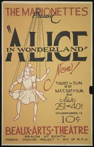 Carroll Lewis Prints: Alice in Wonderland, [193-]. Creator: Unknown