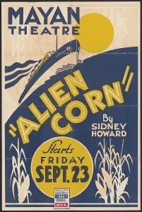 Sweet Corn Prints: Alien Corn, [Los Angeles]. [193-]. Creator: Unknown