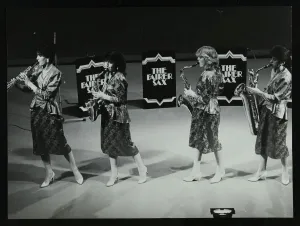 Blowing Prints: All-female quartet The Fairer Sax performing at the Forum Theatre