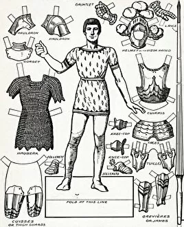 All The Gorgeous Panoply of A Knight with the Various Parts of His Armour, c1934