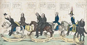Hobby Horse Prints: All on Hobbies, Gee Up, Gee Ho!, 1838. Creator: Edward Williams Clay