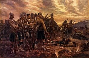 Black Watch Gallery: All That Was Left of Them. The Black Watch After the Battle of Magersfontein, 1900