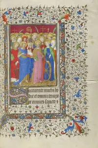 Martyrs Prints: All Saints; Book of Hours, about 1415-1420. Creator: Boucicaut Master
