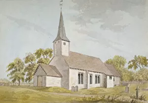 All Saints Church Gallery: All Saints Church, Foots Cray, Kent, 1790