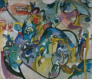 Abstract Art Gallery: All Saints Day II, 1911. Creator: Kandinsky, Wassily Vasilyevich (1866-1944)