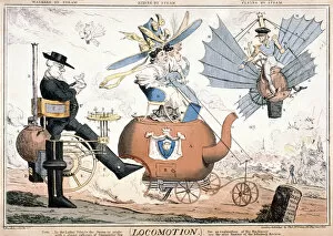 Amputee Gallery: All the worlds a stage... London, c1824. Artist: W Taylor