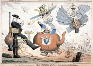 Amputation Prints: All the worlds a stage... London, c1824. Artist: W Taylor