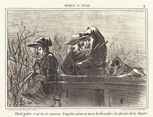 Cold Prints: Allant gouter ce qu'on est convenu d'appeler, meme au mois de decembre, ...1855