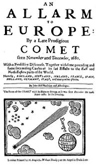Pamphlet Gallery: An Allarm to Europe By a Late Prodigious Comet, 1680