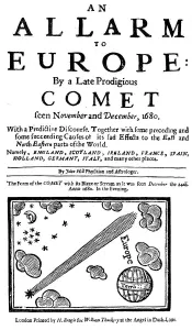 Pamphlet Gallery: An Allarm to Europe By a Late Prodigious Comet, 1680