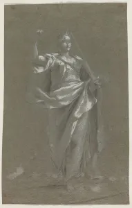 Allegorical Figure, 1800s?. Creator: Anonymous