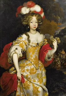 Images Dated 14th June 2017: Allegorical Portrait of Hortense Mancini (1646-1699), Duchesse Mazarin