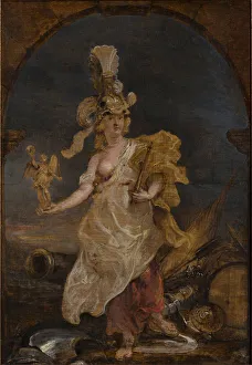 Successor To The Throne Gallery: Allegorical Portrait of Marie de Medici (1575-1642) as Bellona, 1622