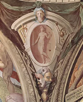 Allegories Of The Cardinal Virtues. Frescoes In The Chapel Of Eleonora Da Toledo. Artist: Bronzino, Agnolo (1503-1572)