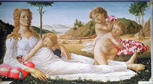 An Allegory, 1490-1550.follower of Botticelli