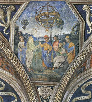 Allegory of Astrology, 1490s. Artist: Pinturicchio, Bernardino (1454-1513) Allegory of Astrology, 1490s. Artist: Pinturicchio, Bernardino (1454-1513)