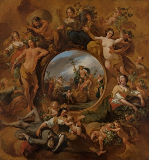 Nicolaes Berghem Prints: Allegory of Autumn. Creator: Nicolaes Berchem