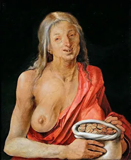 Allegory of Avarice, 1507. Creator: Dürer, Albrecht (1471-1528)