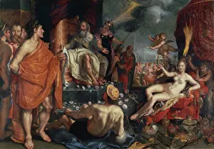 Mannerism Prints: Allegory of the brevity of life, 1611. Creator: Hendrik Goltzius