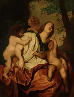 Copy Prints: Allegory of Caritas-Copy, between 1701-1810. Creator: Unknown