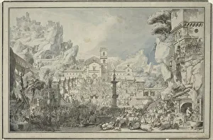 Manger Prints: Allegory of the Catholic Church: Plenary Indulgences (Indulgences plénières)