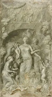 De Lairesse Gerard Prints: Allegory of Charity, 1675-1683. Creator: Gerard de Lairesse