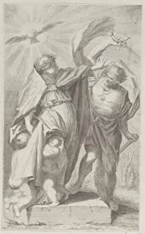 Dove Gallery: Allegory of the church, 1652-1711. Creator: Johann Jakob Thurneysen the Elder
