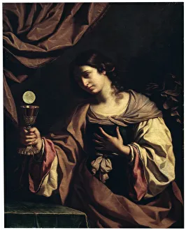 Guercino Prints: Allegory of the Faith, early 1630s. Artist: Guercino