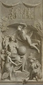 Fama Prints: Allegory of Fame, 1675-1683. Creator: Gerard de Lairesse